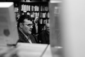 Frank Bongiorno launching Spies and Sparrows. Photo by Phillip Gao.